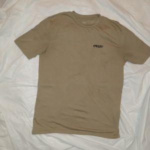 Oakley exclusive Buckle edition Rye color T shirt with logo on both sides Sz Med